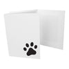 4x6 EconoBright Folders Stamped Series with paw print foil stamp